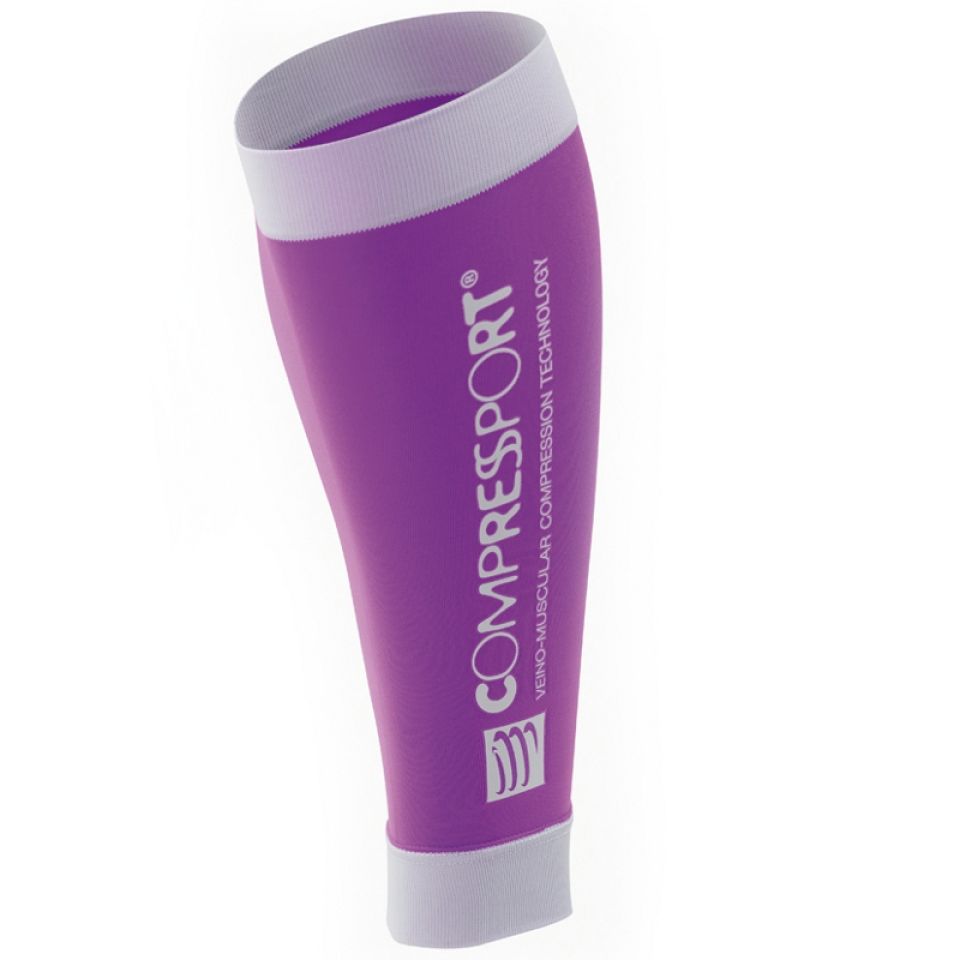 Compressport R2 (race & recovery) compressiekous paars (foto 1)