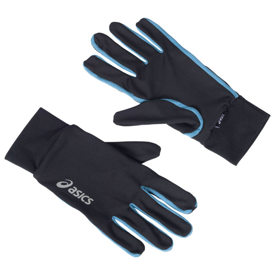 Asics glove basic zwart/blauw uni (foto 1)