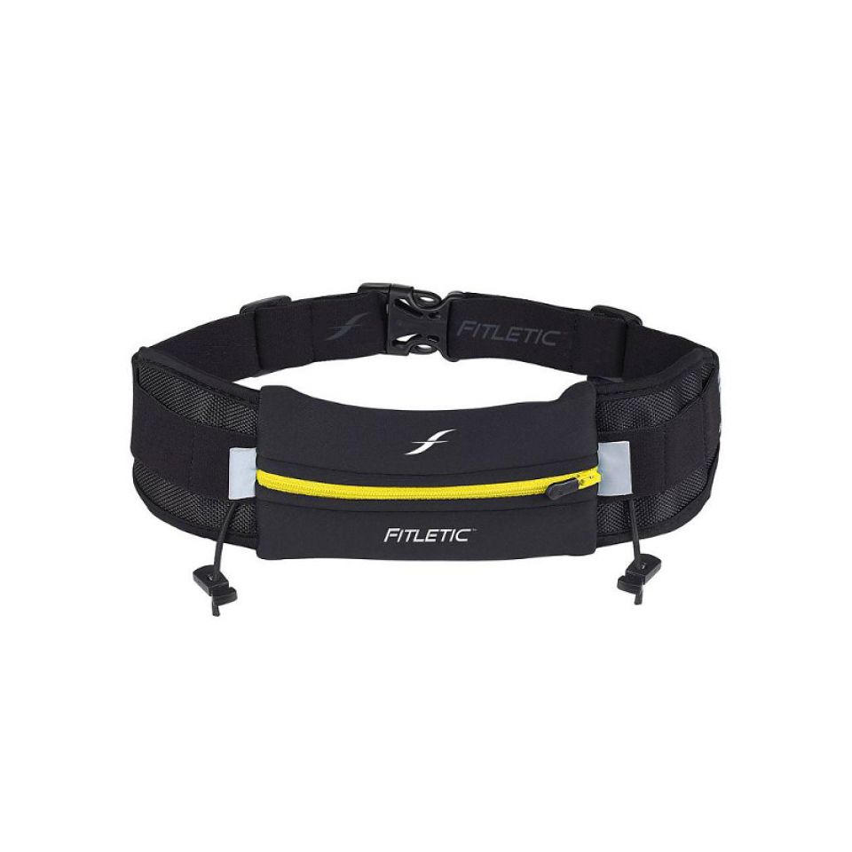 Fitletic heupband Ultimate I zwart/geel unisex (foto 1)