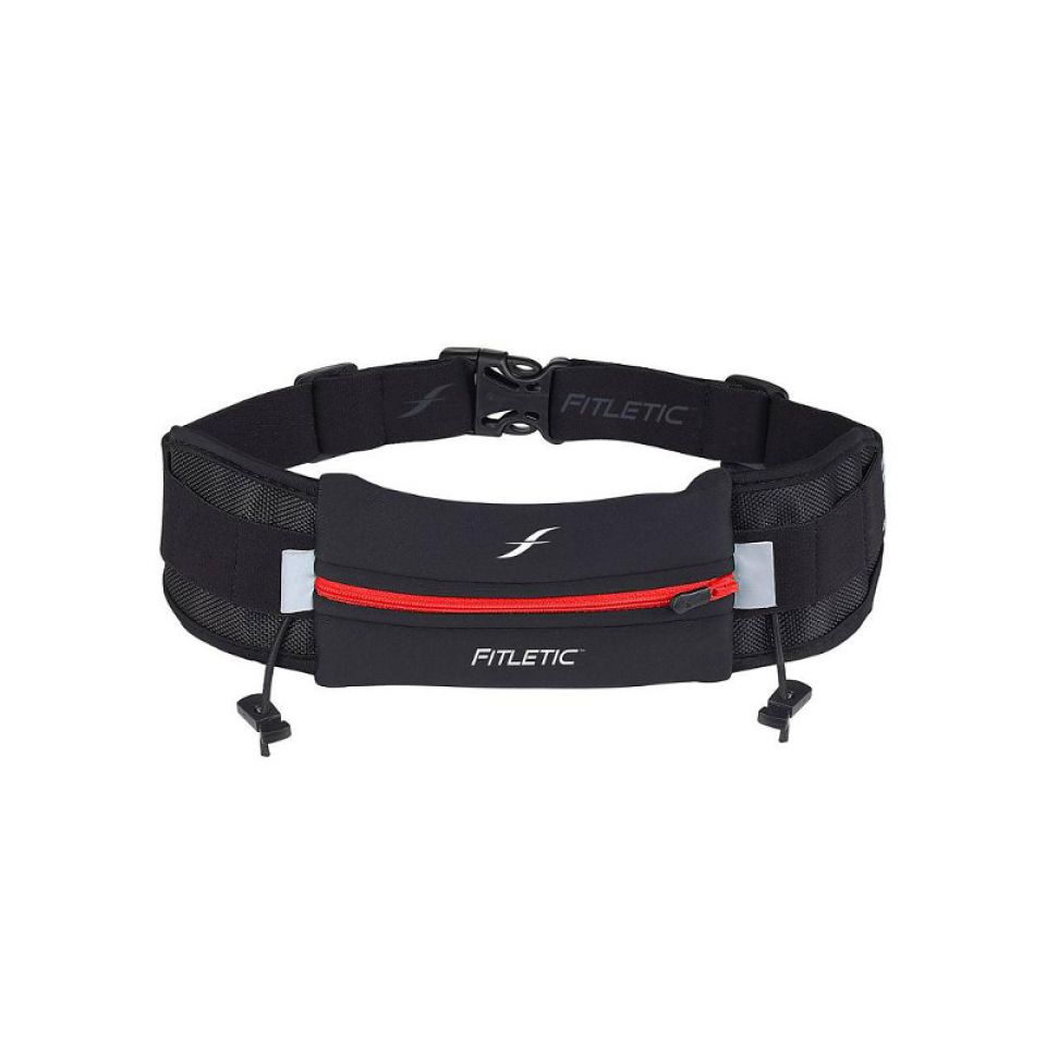 Fitletic heupband Ultimate I zwart/rood unisex (foto 1)