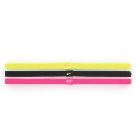 Nike haarband 3 paar geel/roze/zwart dames