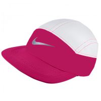 Nike cap Run zip white/pink dames