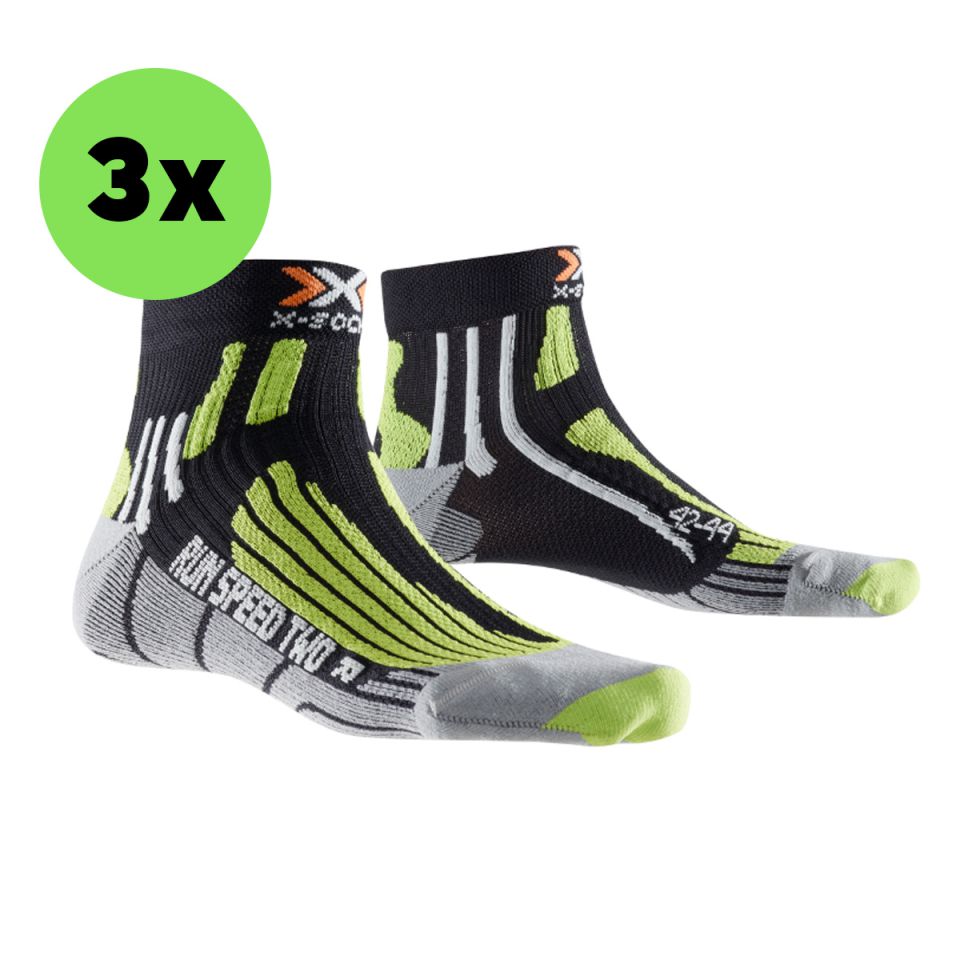 X-Socks Running Speed Two 3 paar (foto 1)